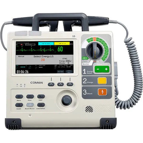 Defibrilator S5 Comen cu SpO2, NIBP, EtCO2